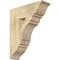 Ekena Millwork Olympic Traditional Rough Sawn Bracket, Douglas Fir, 6"W x 20"D x 24"H BKT06X20X24OLY01RDF - alternate 1